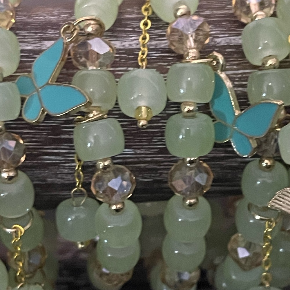 Charm Glass Beaded Bracelets Stackable Bracelets - Picture 12 of 17